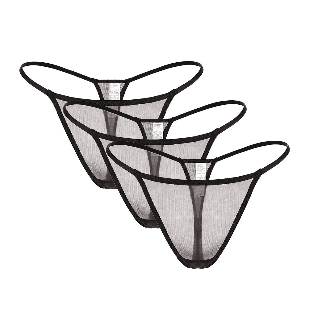 Hot Transparent G-String 3 Pieces - 2 desire