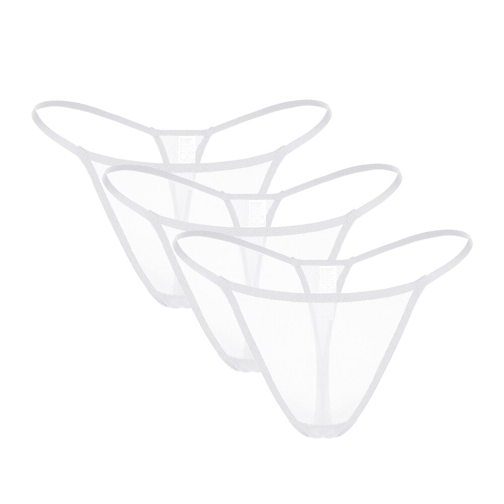 Hot Transparent G-String 3 Pieces - 2 desire
