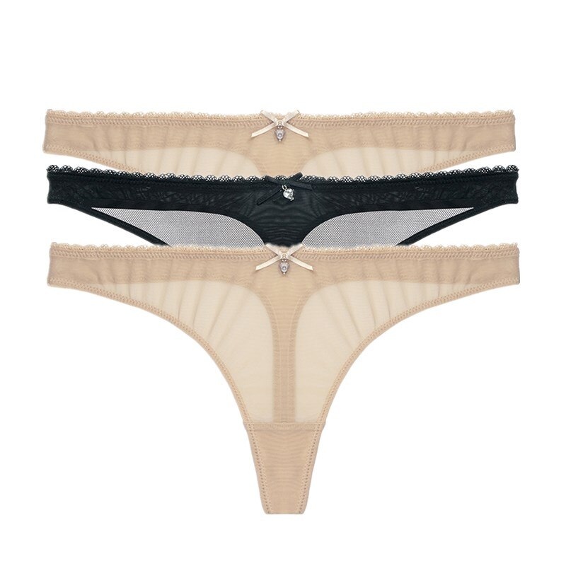 Hot Transparent Thong 3 Pieces - 2 desire