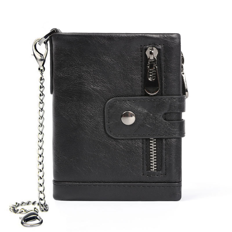 Men's Quality Cowhide Genuine Leather Wallet - 2 desire