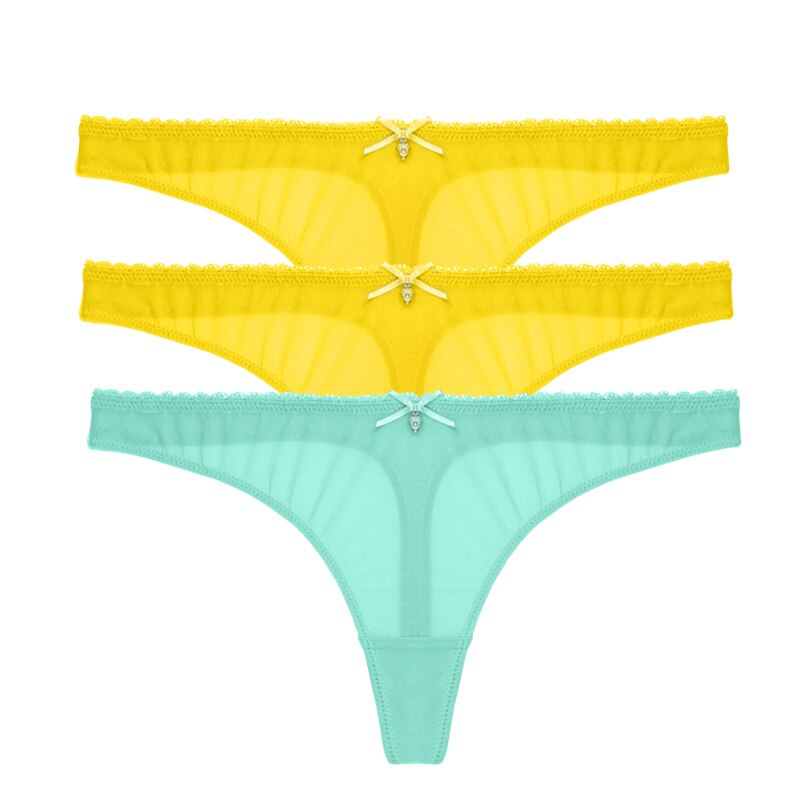 Hot Transparent Thong 3 Pieces - 2 desire