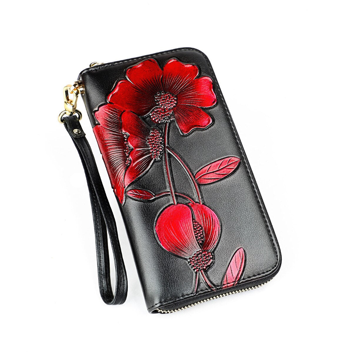 Women's Genuine Leather Wallet - 2 desire