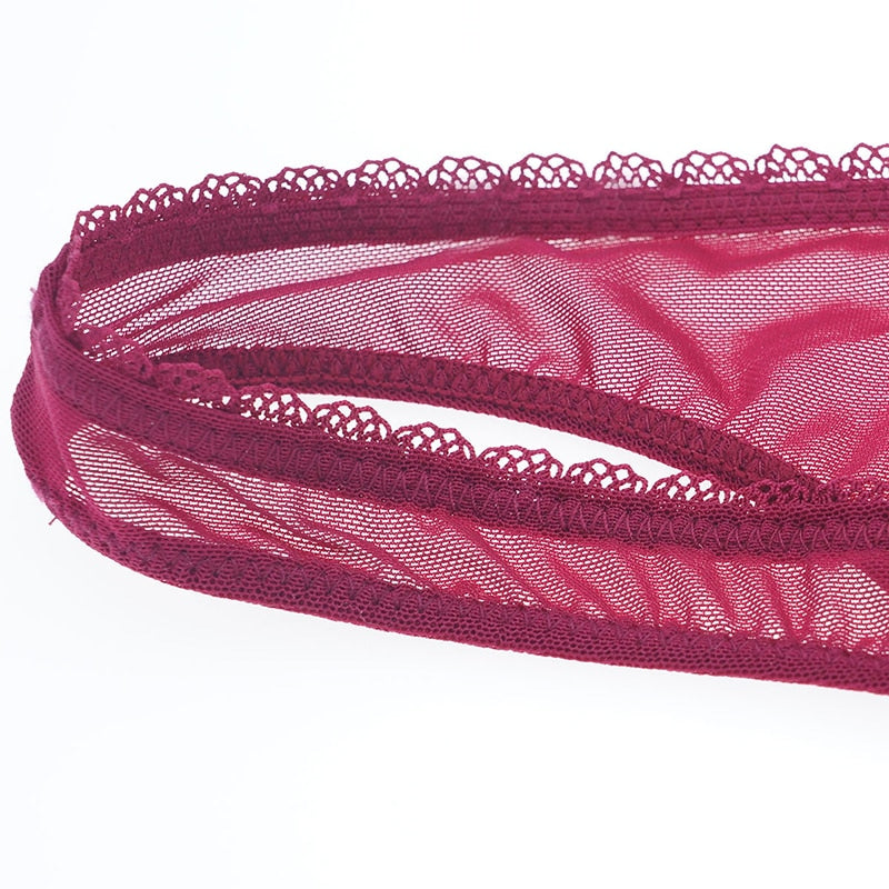 Hot Transparent Thong 3 Pieces - 2 desire