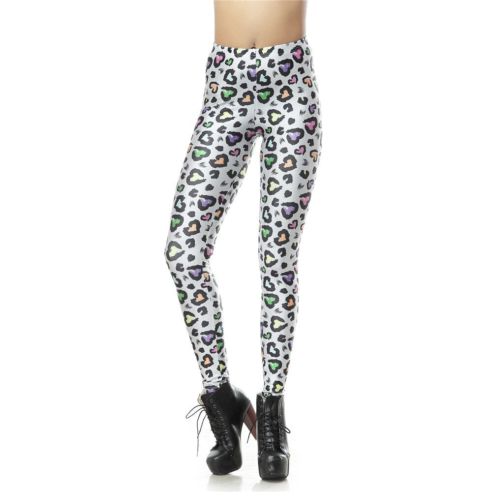 Leopard Printed Leggings - 2 desire