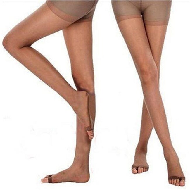 Sexy Sheer Open Toe Pantyhose - 2 desire