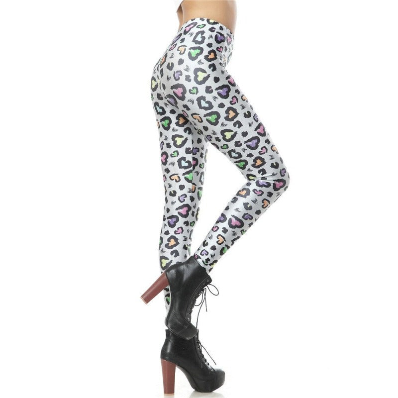 Leopard Printed Leggings - 2 desire