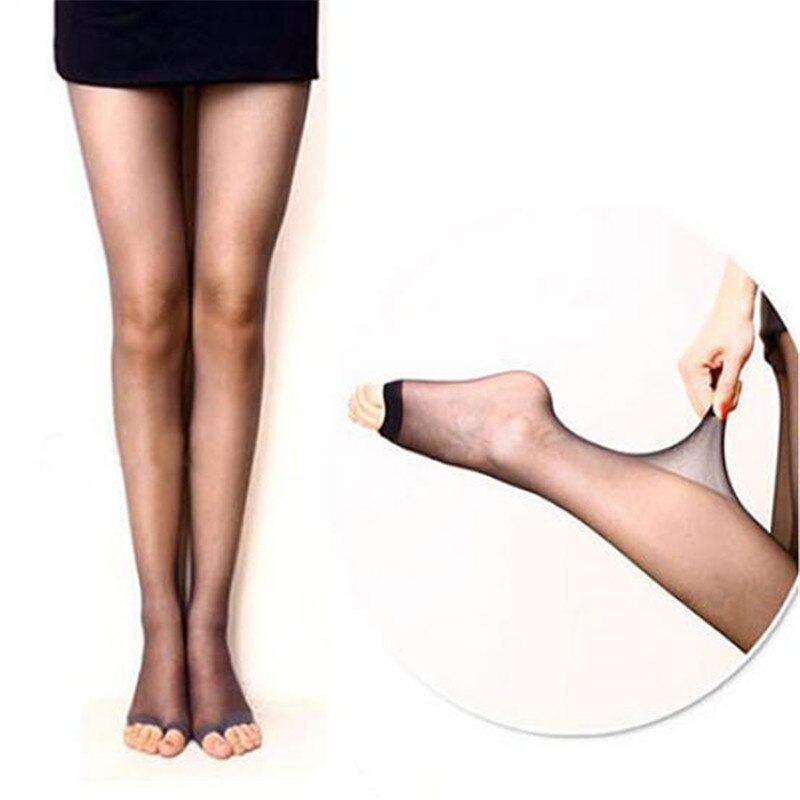 Sexy Sheer Open Toe Pantyhose - 2 desire