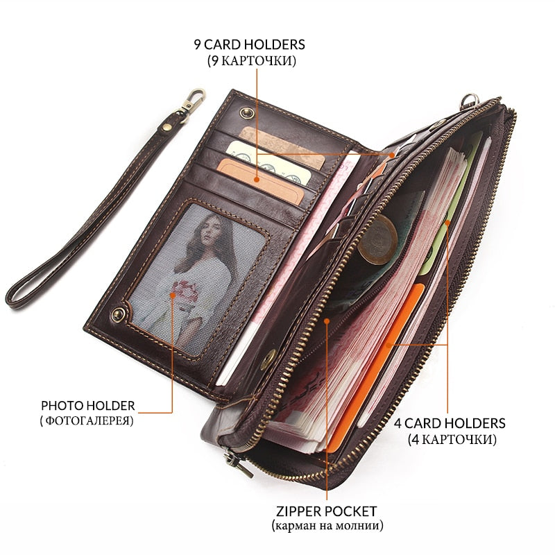 Men's Long Wallet - 2 desire