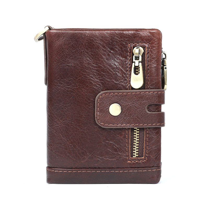 Men's Quality Cowhide Genuine Leather Wallet - 2 desire