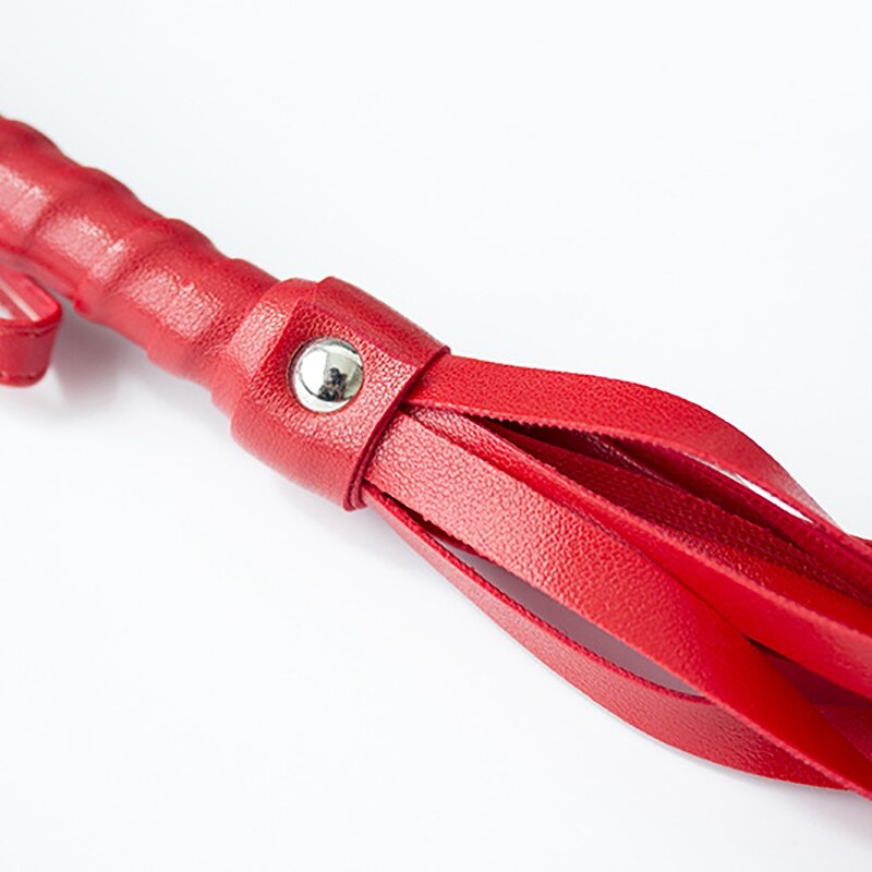 BDSM PU Leather Whip Flogger Nine Tail - 2 desire