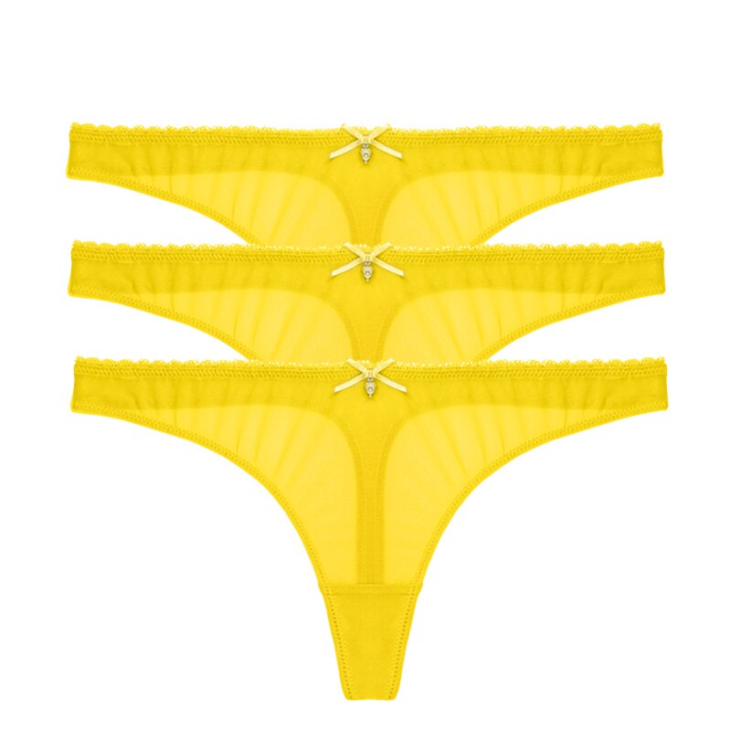 Hot Transparent Thong 3 Pieces - 2 desire