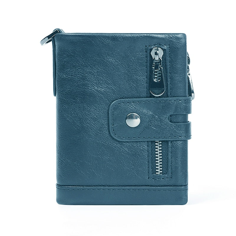 Men's Quality Cowhide Genuine Leather Wallet - 2 desire