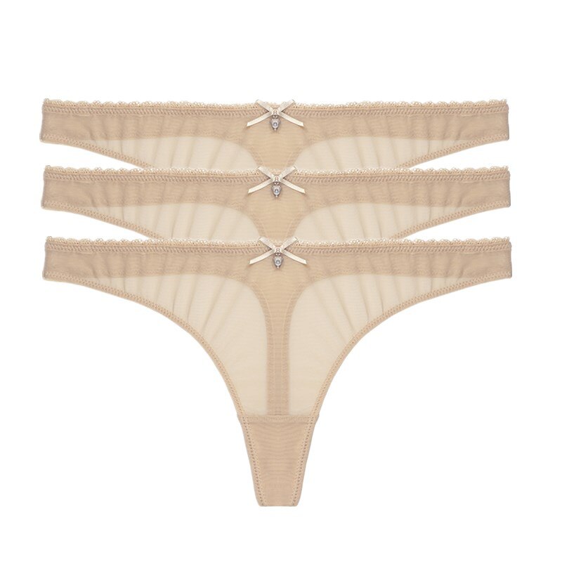 Hot Transparent Thong 3 Pieces - 2 desire
