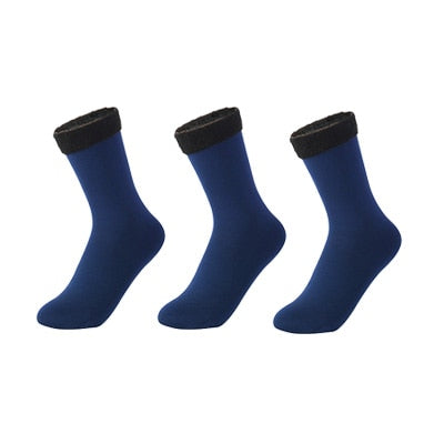 Women's Winter Warm Fleece Socks 3Pieces - 2 desire