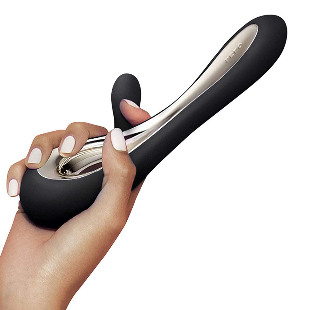 Lelo Soraya 2 Dual Rabbit Vibrator Black - 2 desire