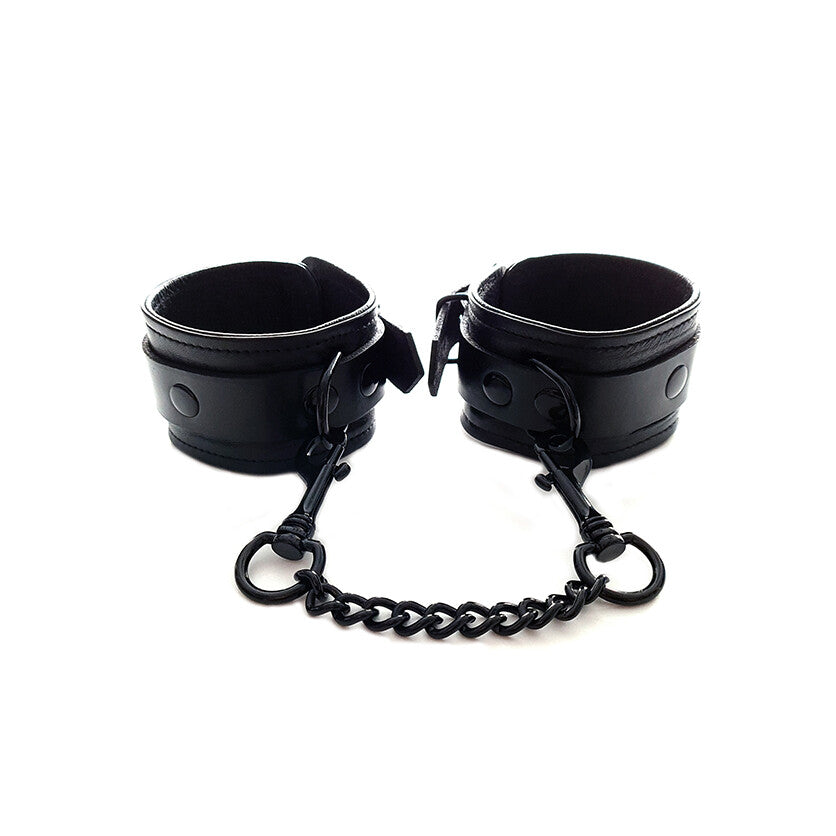 Black Wrist Cuffs - 2 desire