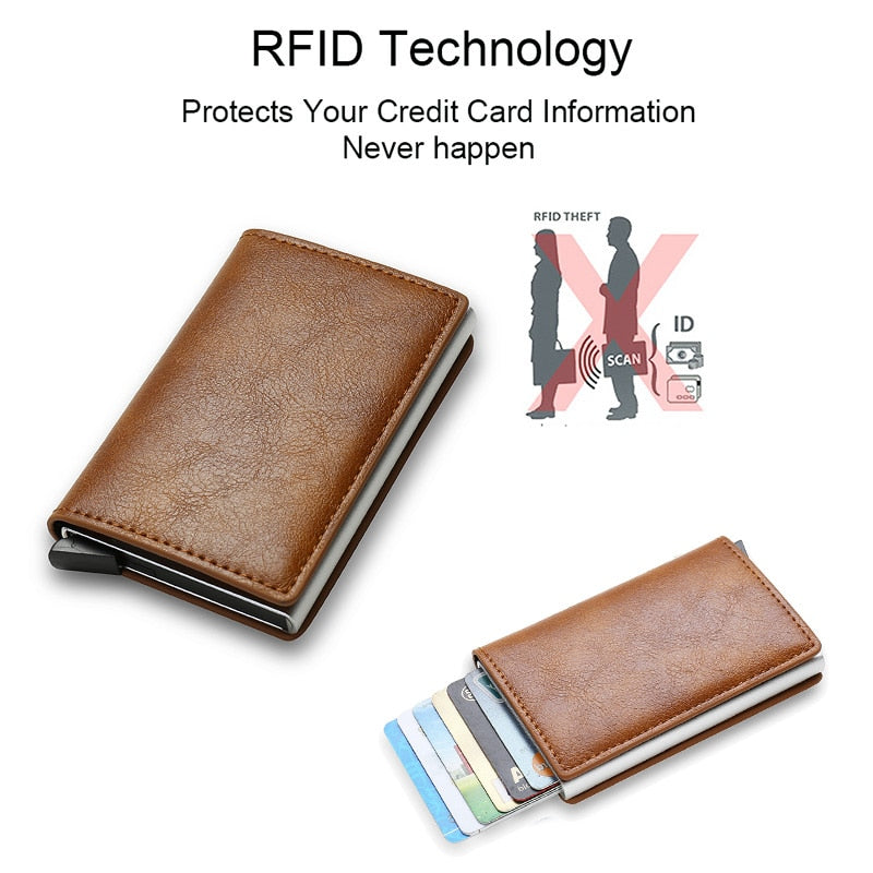 Men's Vintage Card Holder - 2 desire