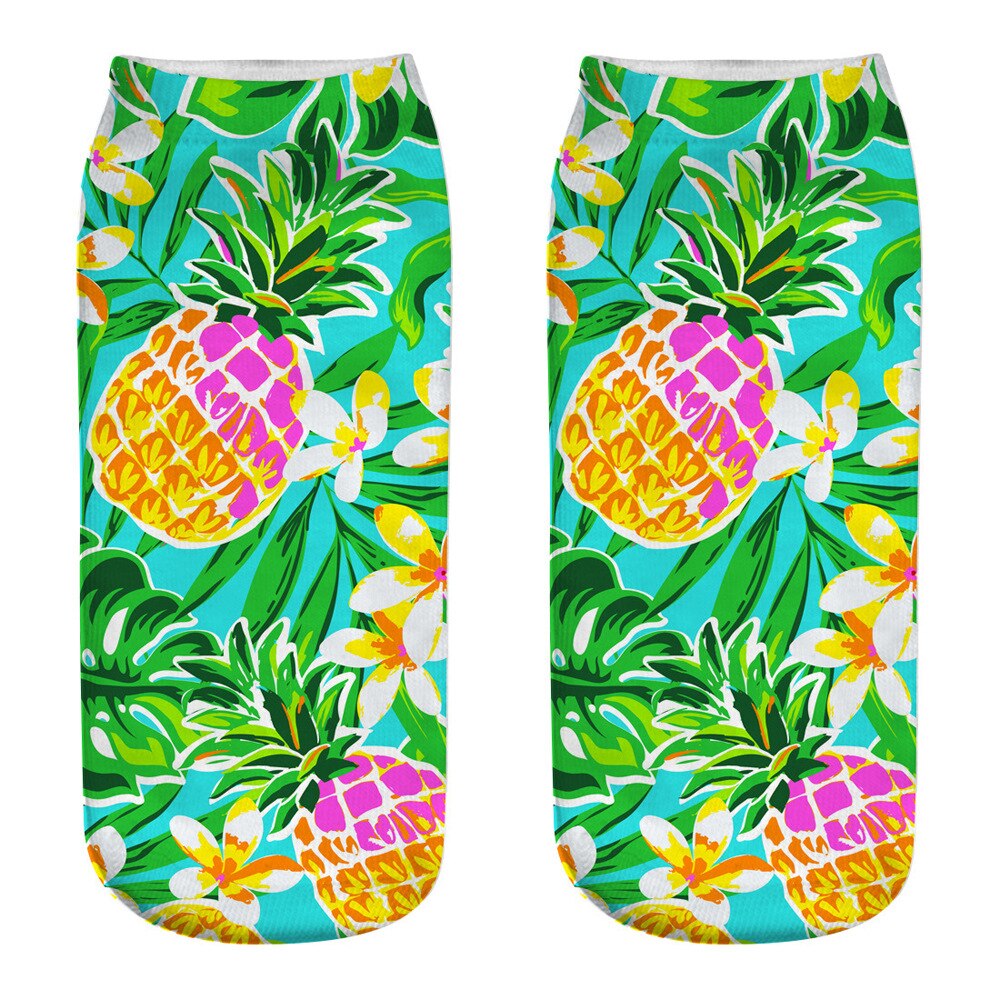 Women's Comic 3D Print Socks - 2 desire