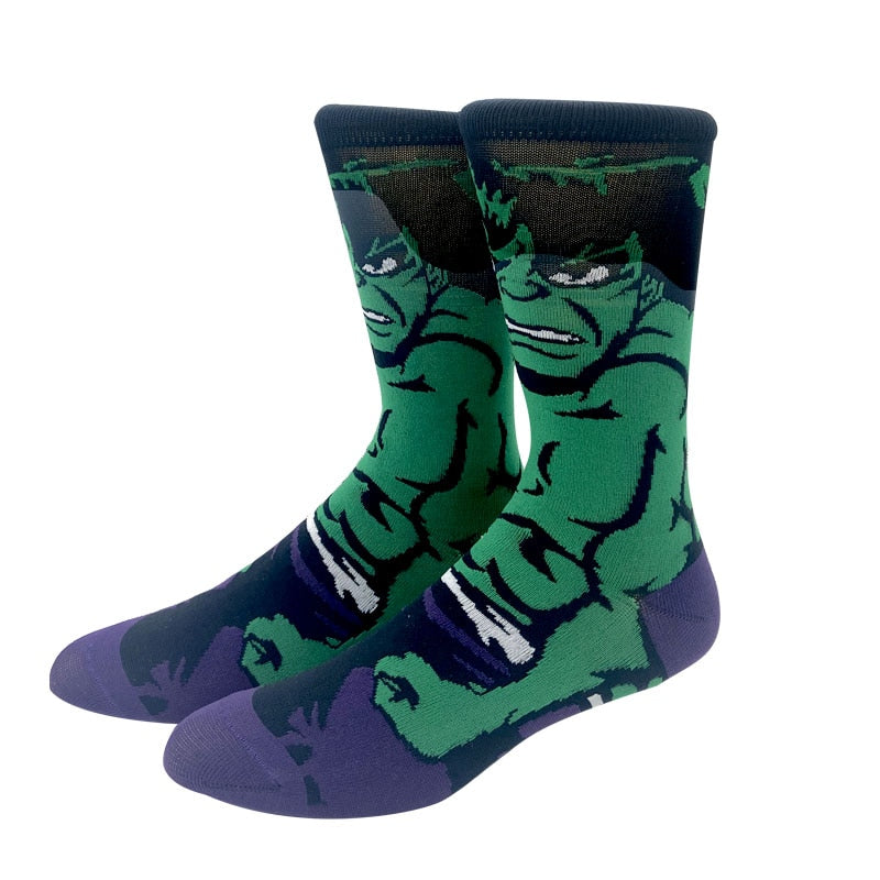 Knee-High Comic Socks - 2 desire