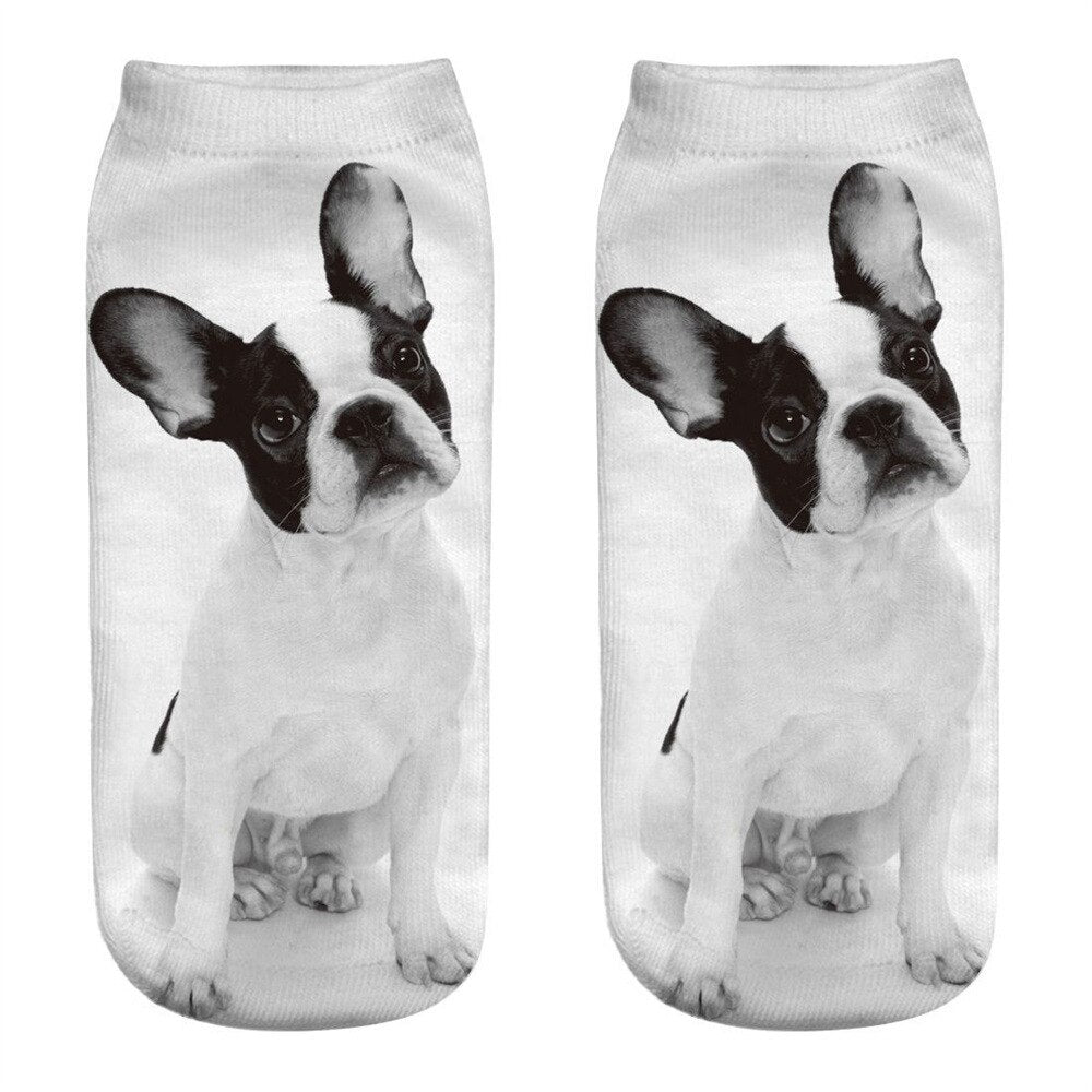 Women's Cute Aimal 3D Print Socks - 2 desire