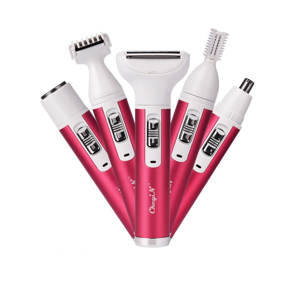 5 in 1 Electric Rechargeable Lady Shaver - 2 desire