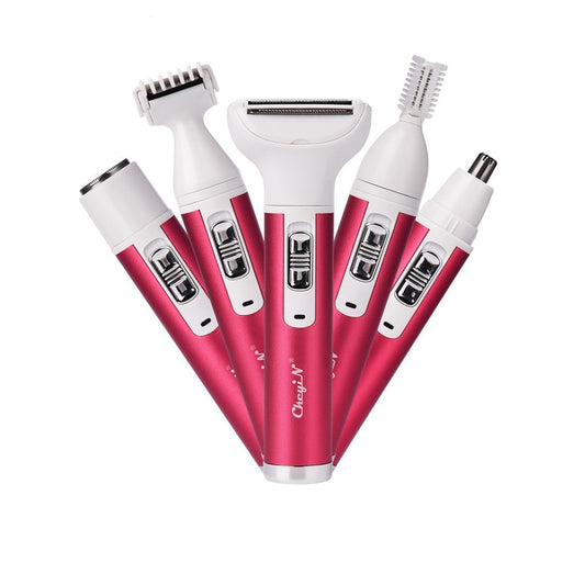 5 in 1 Electric Rechargeable Lady Shaver - 2 desire
