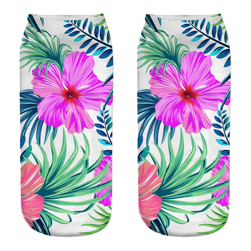 Women's Comic 3D Print Socks - 2 desire