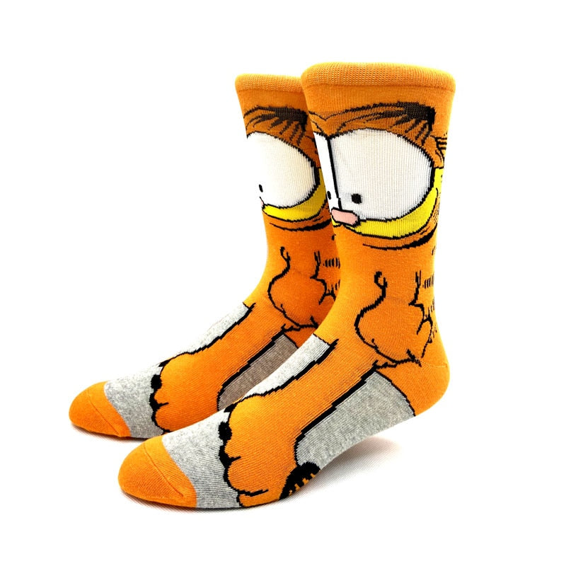 Knee-High Comic Socks - 2 desire