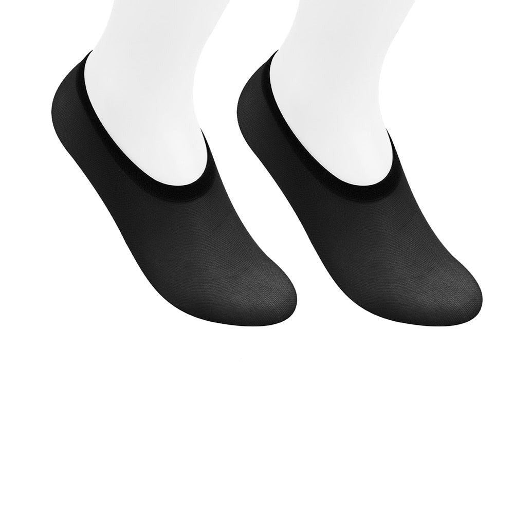 Women's Summer Invisible Thin Sock 10 Pair - 2 desire