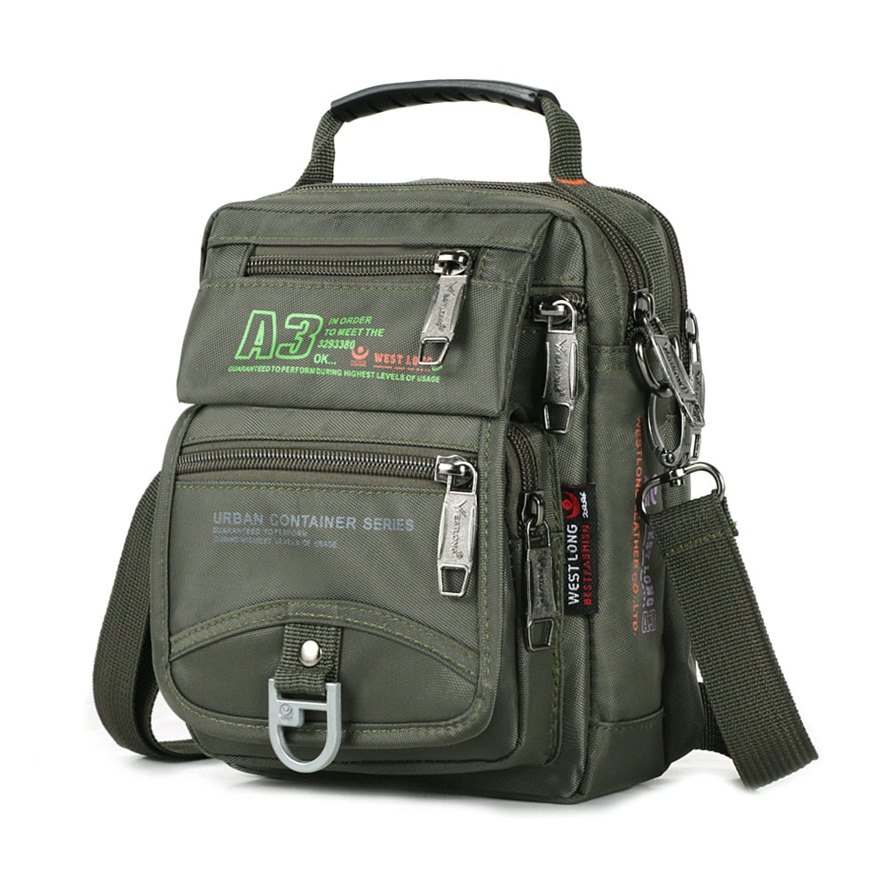 Men's Tactical Army Style Shoulder Bag