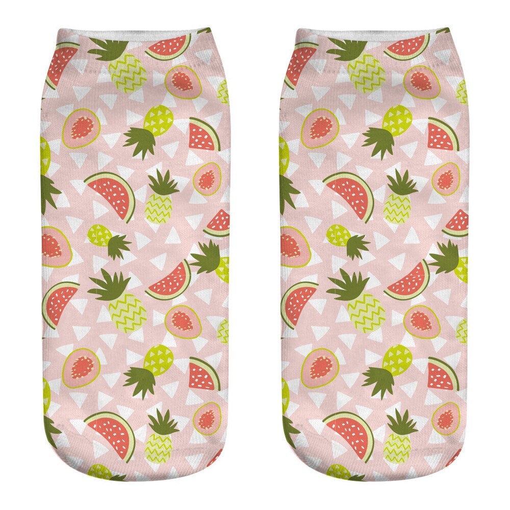 Women's Comic 3D Print Socks - 2 desire