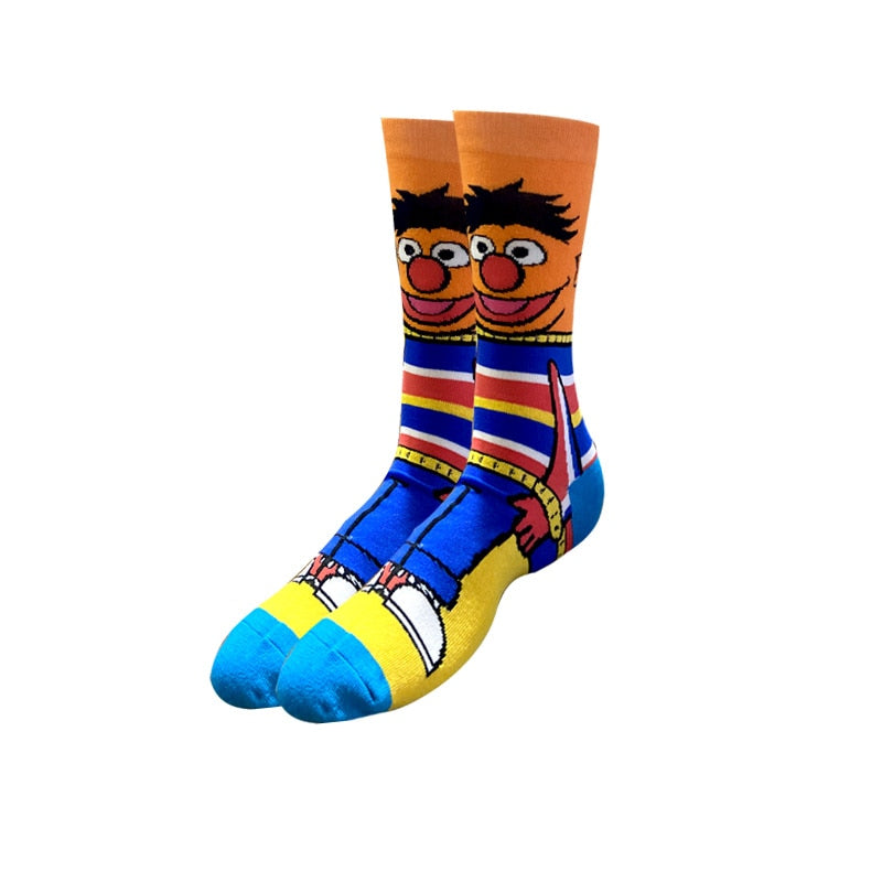 Knee-High Comic Socks - 2 desire