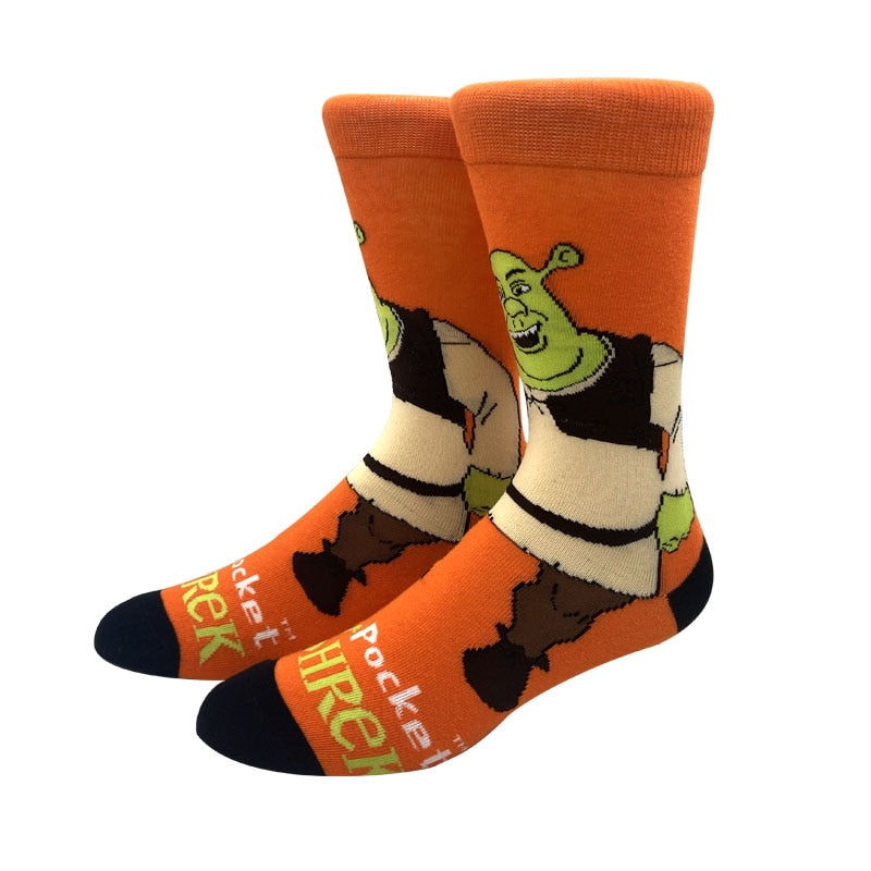 Knee-High Comic Socks - 2 desire