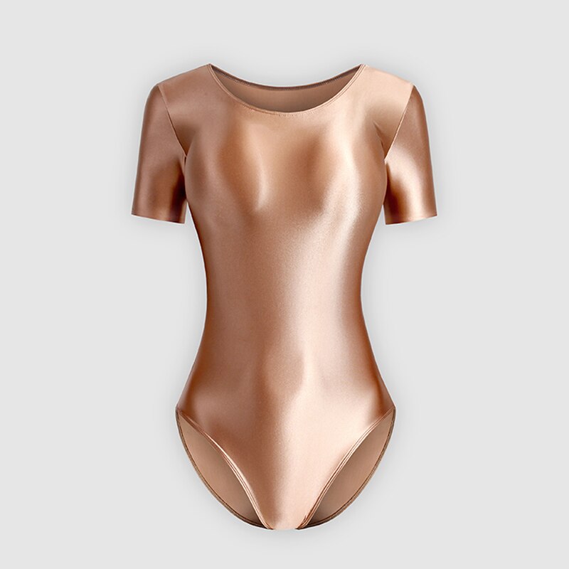 Women's Sexy Shiny Bodysuit - 2 desire