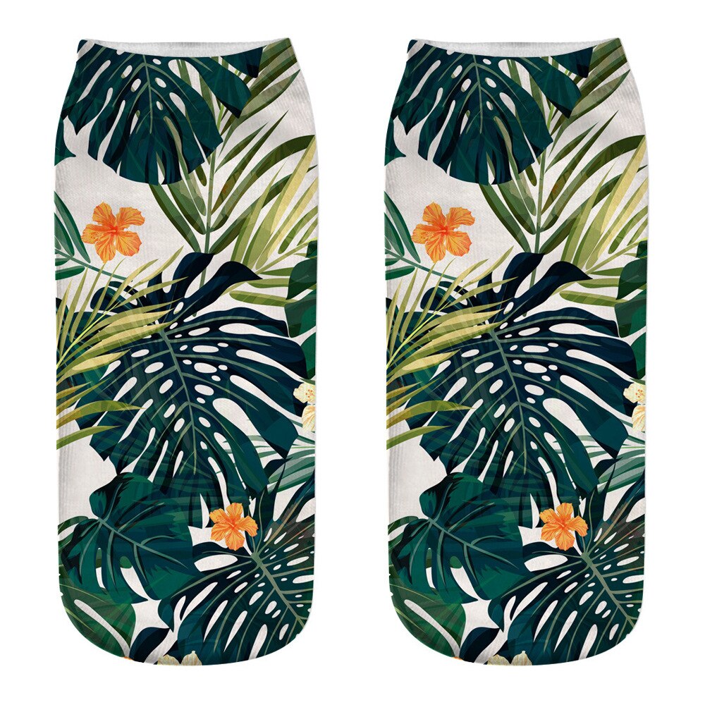 Women's Comic 3D Print Socks - 2 desire
