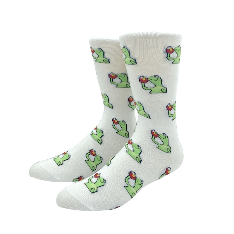 Knee-High Comic Socks - 2 desire