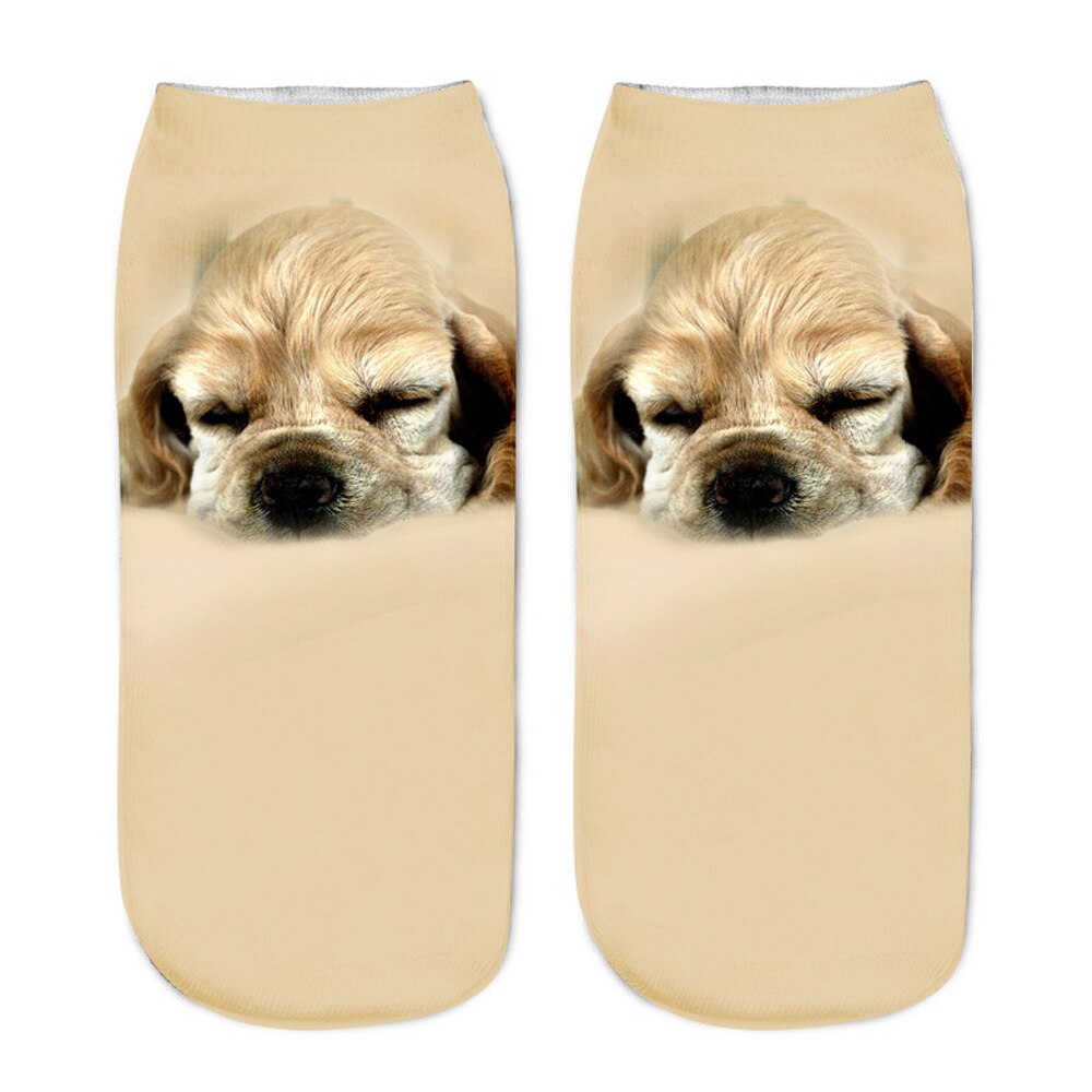 Women's Cute Aimal 3D Print Socks - 2 desire