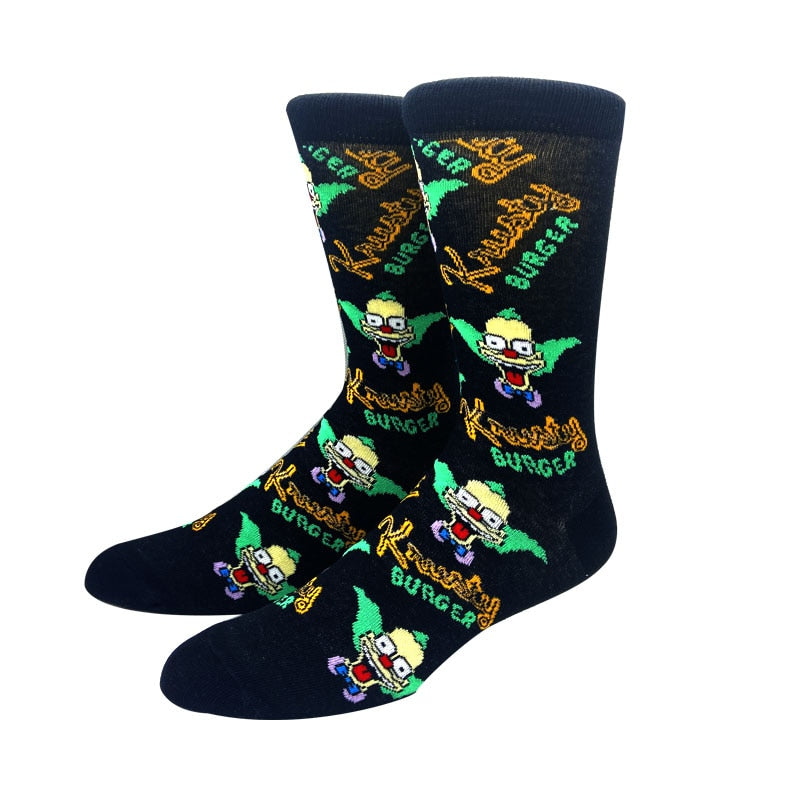 Knee-High Comic Socks - 2 desire