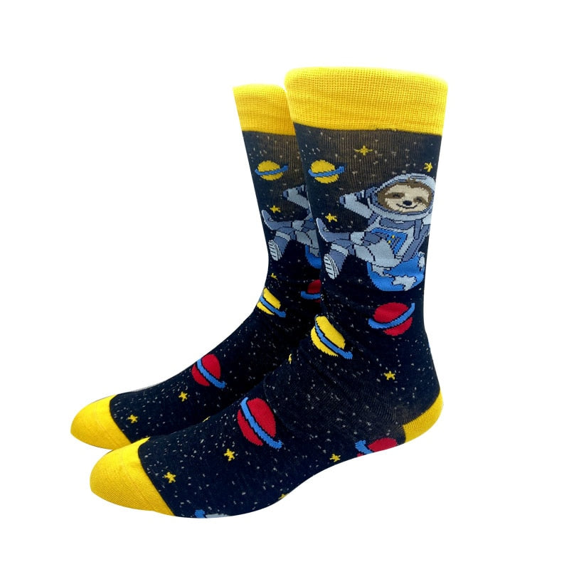 Knee-High Comic Socks - 2 desire
