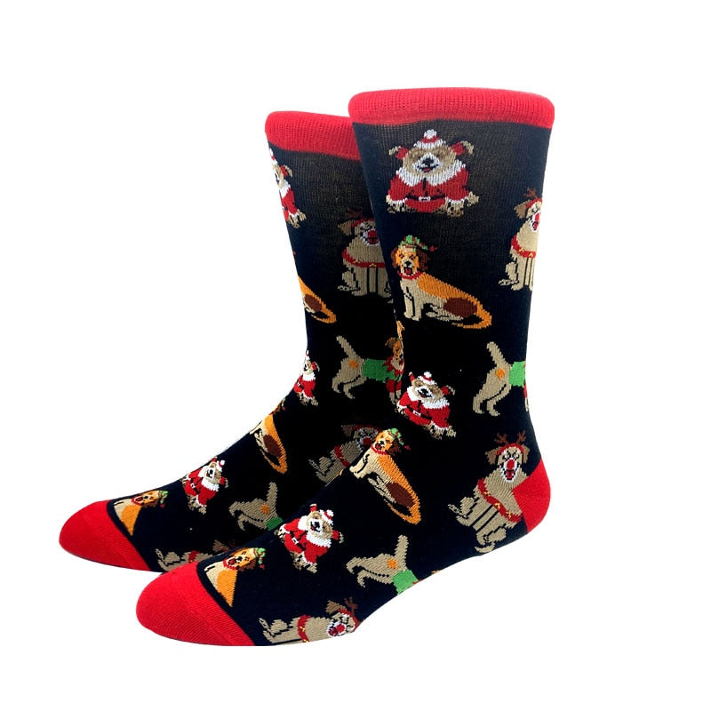Knee-High Comic Socks - 2 desire