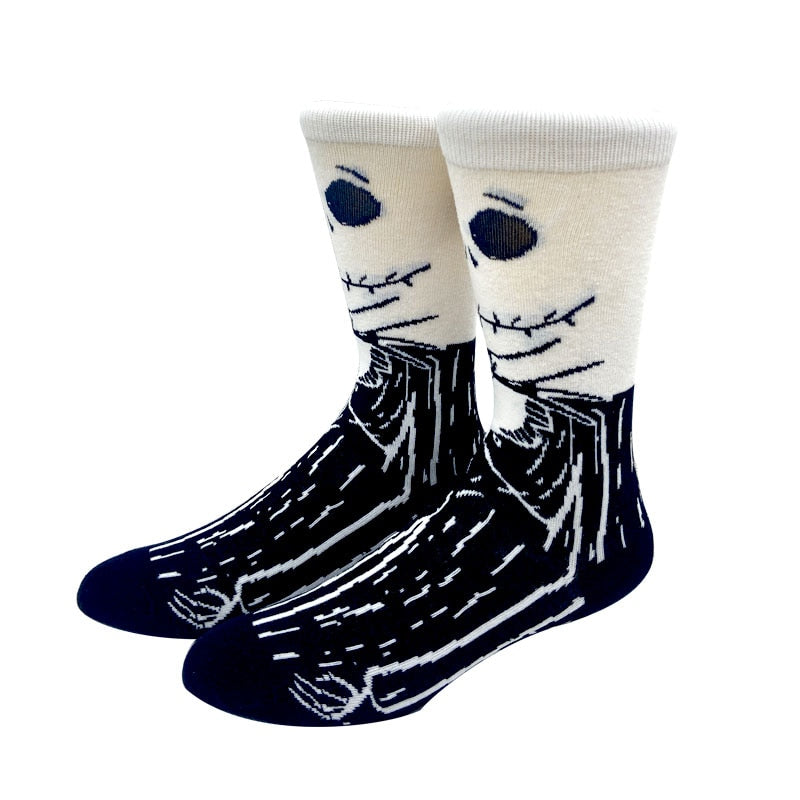Knee-High Comic Socks - 2 desire