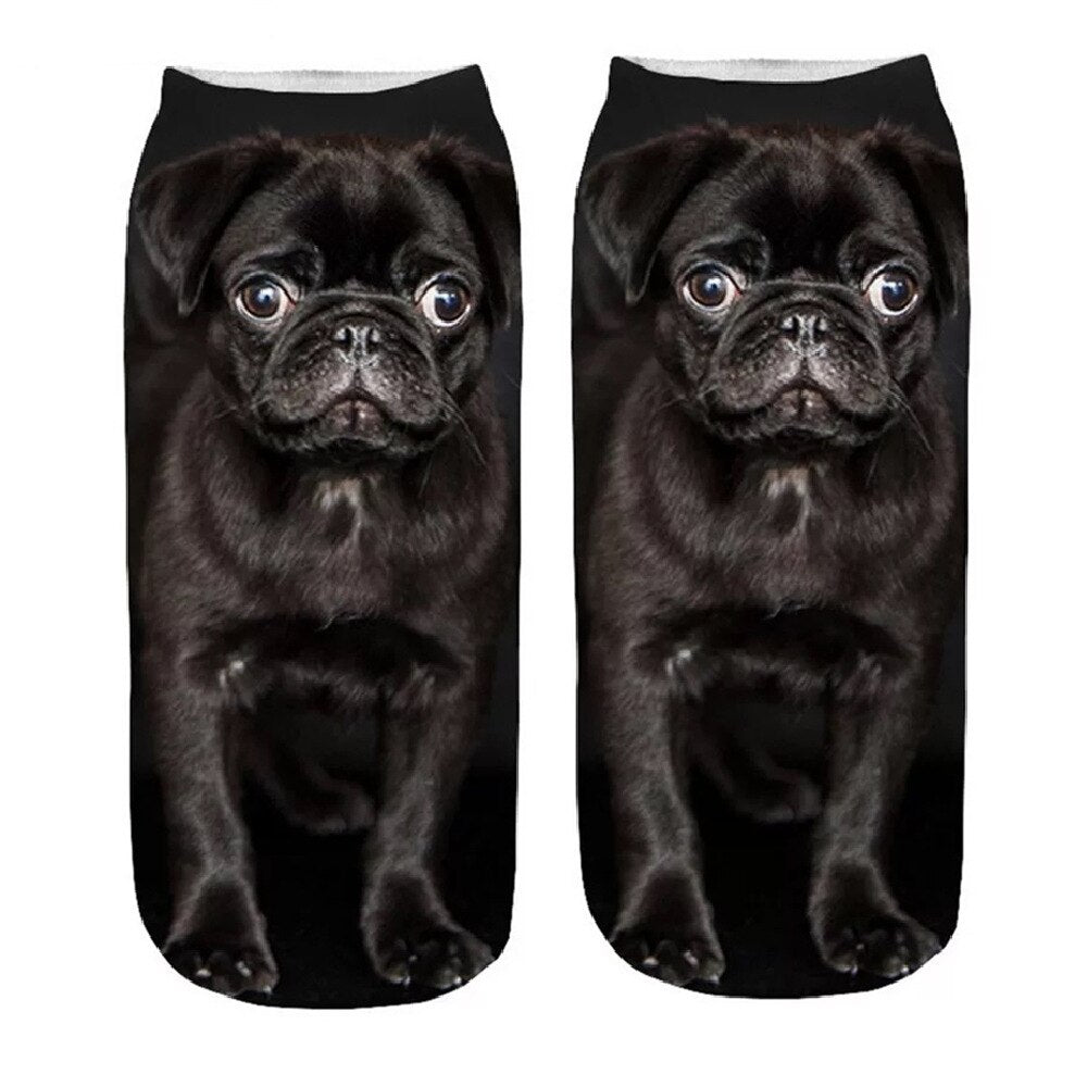 Women's Cute Aimal 3D Print Socks - 2 desire