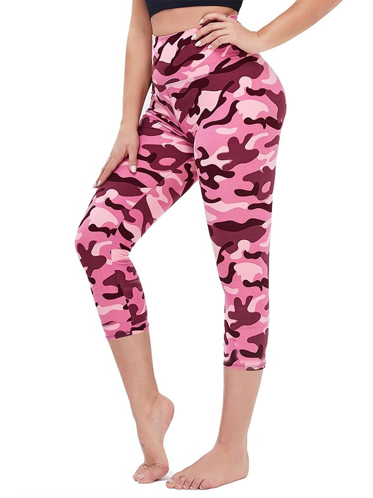 High Waist Seamless Gym Leggings - 2 desire