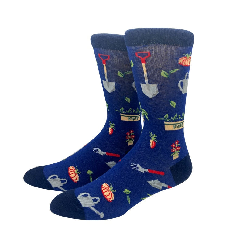 Knee-High Comic Socks - 2 desire