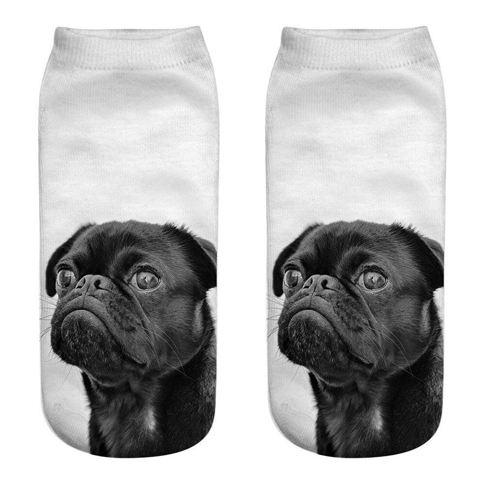 Women's Cute Aimal 3D Print Socks - 2 desire