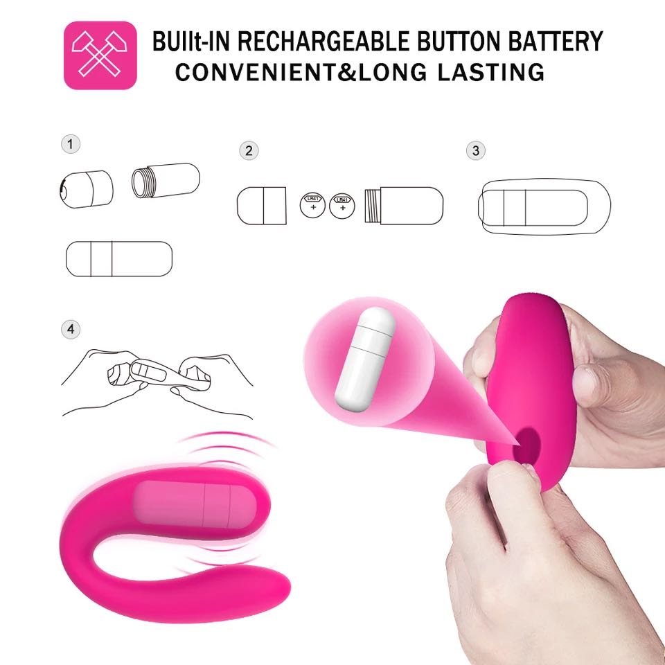 Couples Clitoris And G-Spot Vibrator - 2 desire