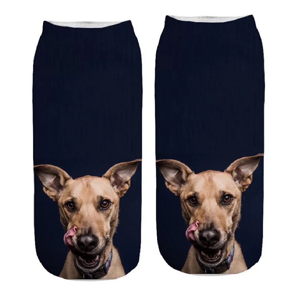 Women's Cute Aimal 3D Print Socks - 2 desire