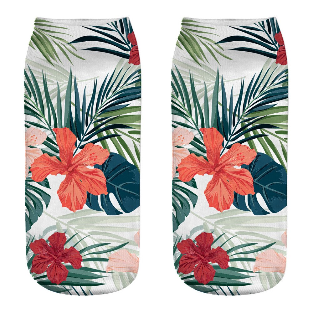 Women's Comic 3D Print Socks - 2 desire