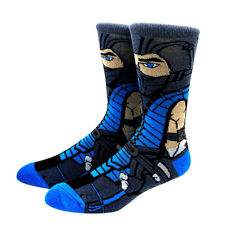 Knee-High Comic Socks - 2 desire