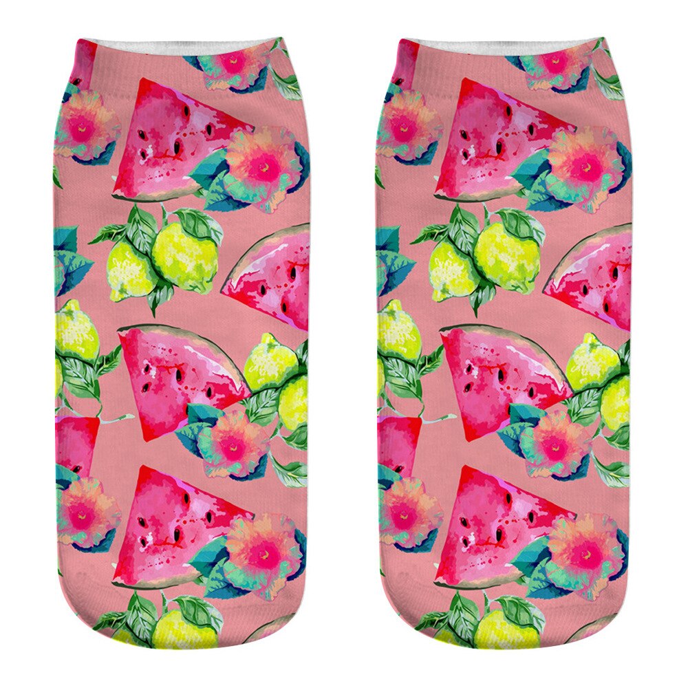 Women's Comic 3D Print Socks - 2 desire